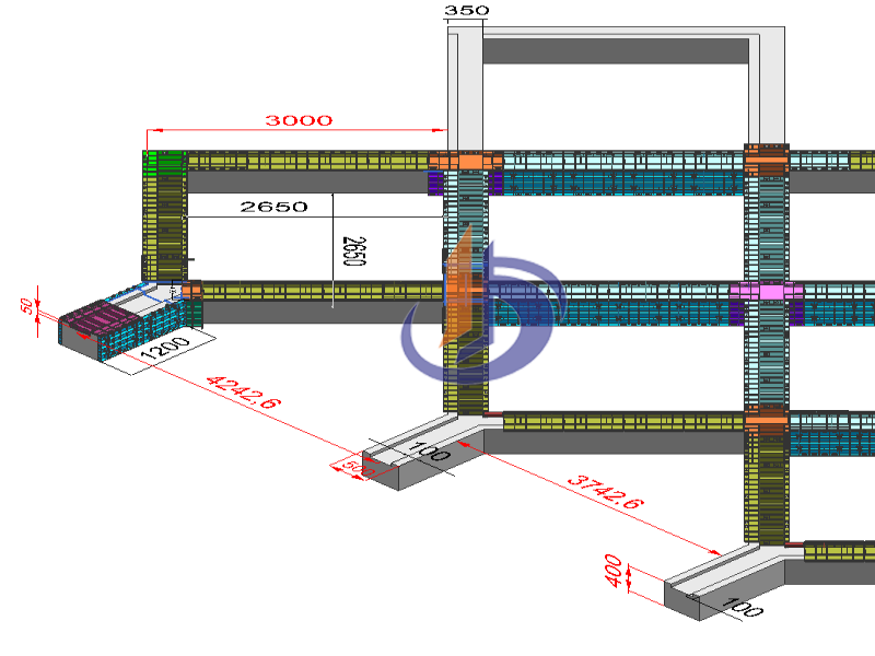 【铁路专用】路基边坡附属工程专用-菱形框架梁塑模 安全省心 多种规格666